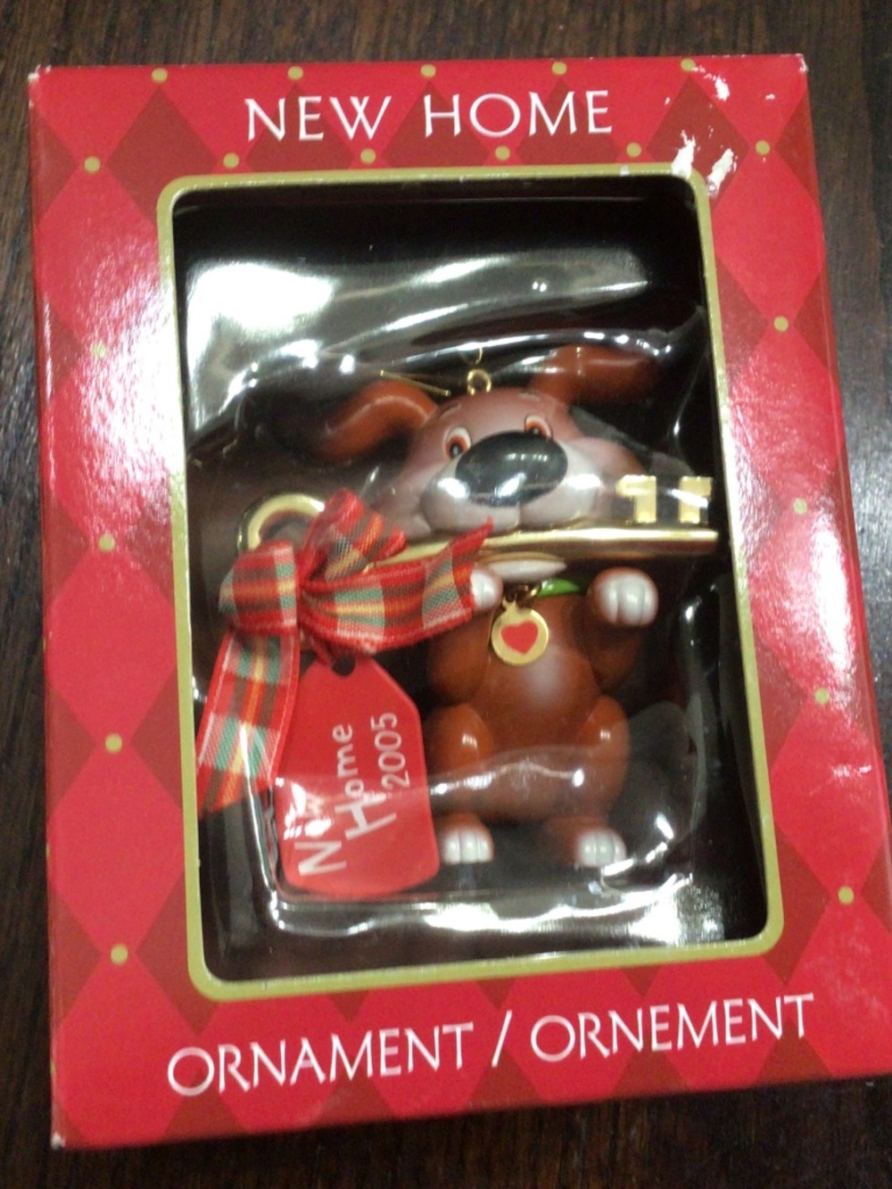 Vintage American Greetings New Home  2005 Christmas ornament new in box